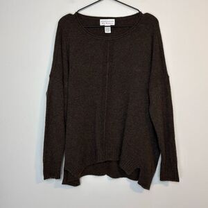Design History Pure Cashmere Oversize Crewneck Sweater L